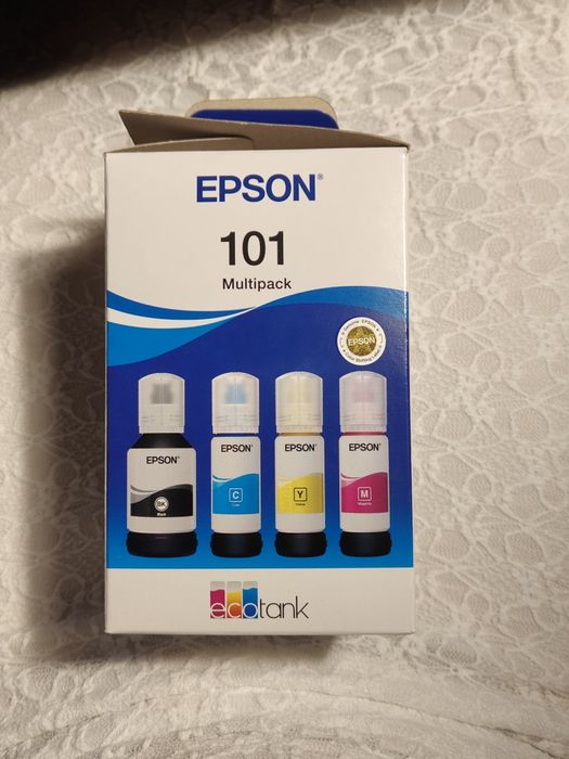 Oryginalne tusze 101 do Epson