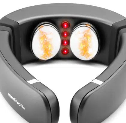 masażer wibracyjny karku pleców i szyi elektrostymulator medivon smart ems