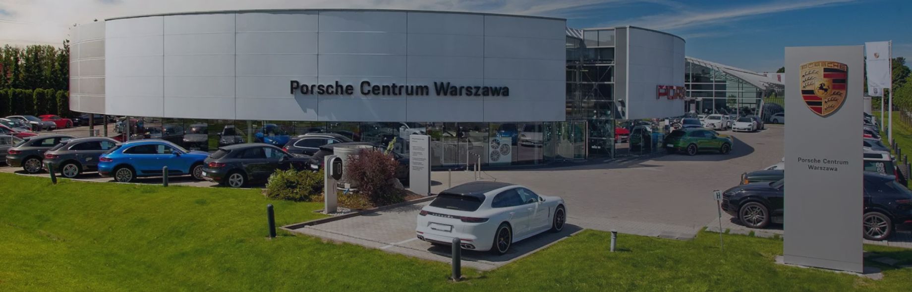 Porsche Centrum Warszawa top banner