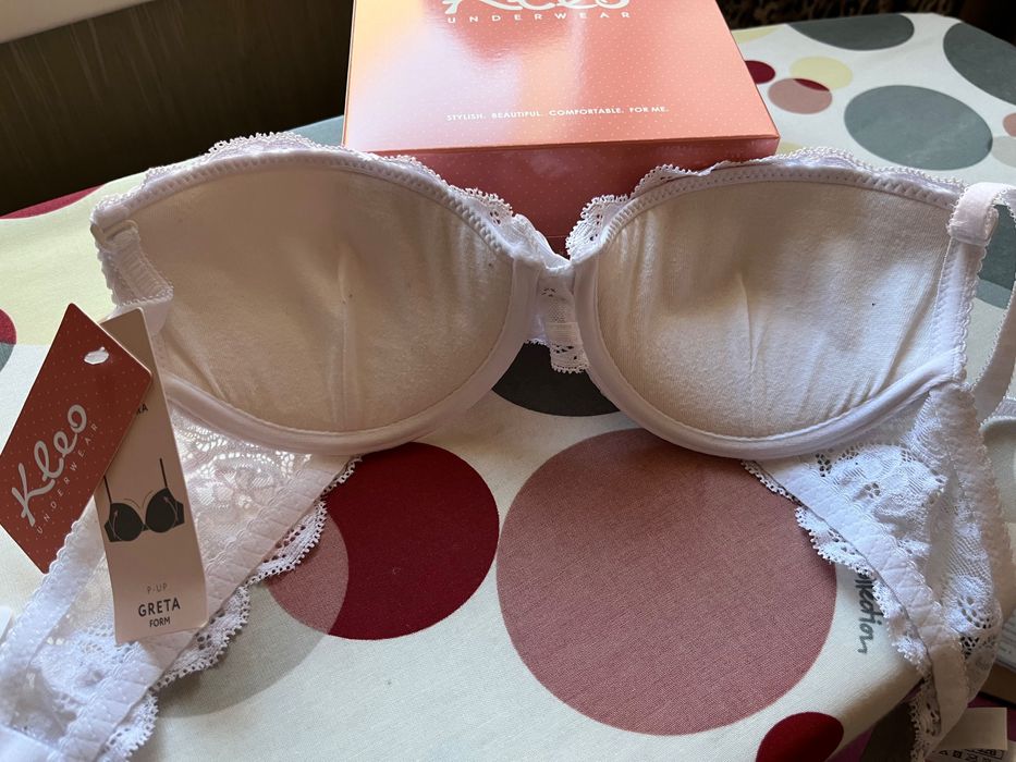 Бюстгалтер KLEO LACE GRETA білий 70В
