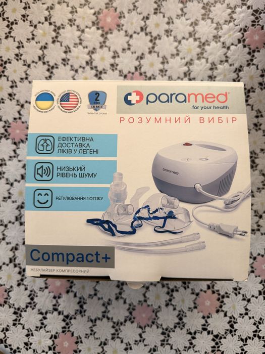 Іншолятор (небулайзер) Paramed Compact+ комплексований