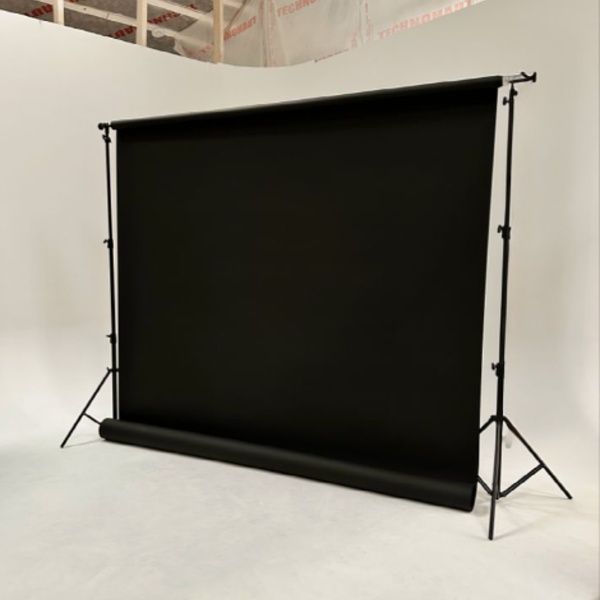 Білий вініловий фон 250х500 , Фотофон.