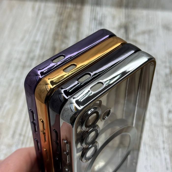 Чехол Chrome MagSafe на Samsung S25/ S25 Plus/ S25 Ultra чохол