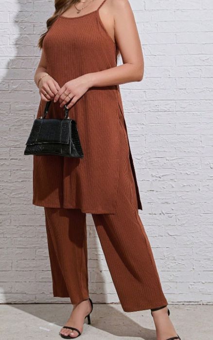 Komplet spodnie i tunika L XL