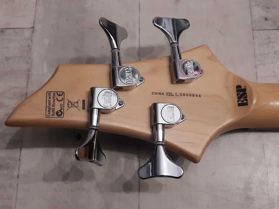 Gitara Basowa Esp Ltd B-50 -Active Yellow Bass- wysyłka Gratis-zamiana