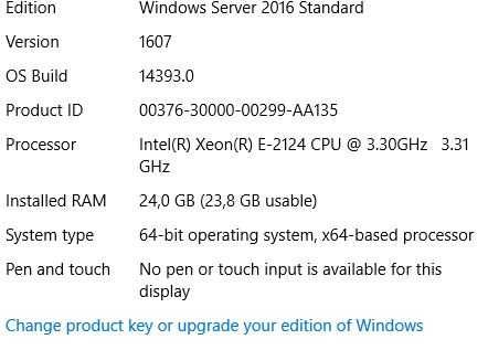 Dell PowerEdge T140 | Xeon E-2124 | 24GB RAM | RAID10 | Win Server