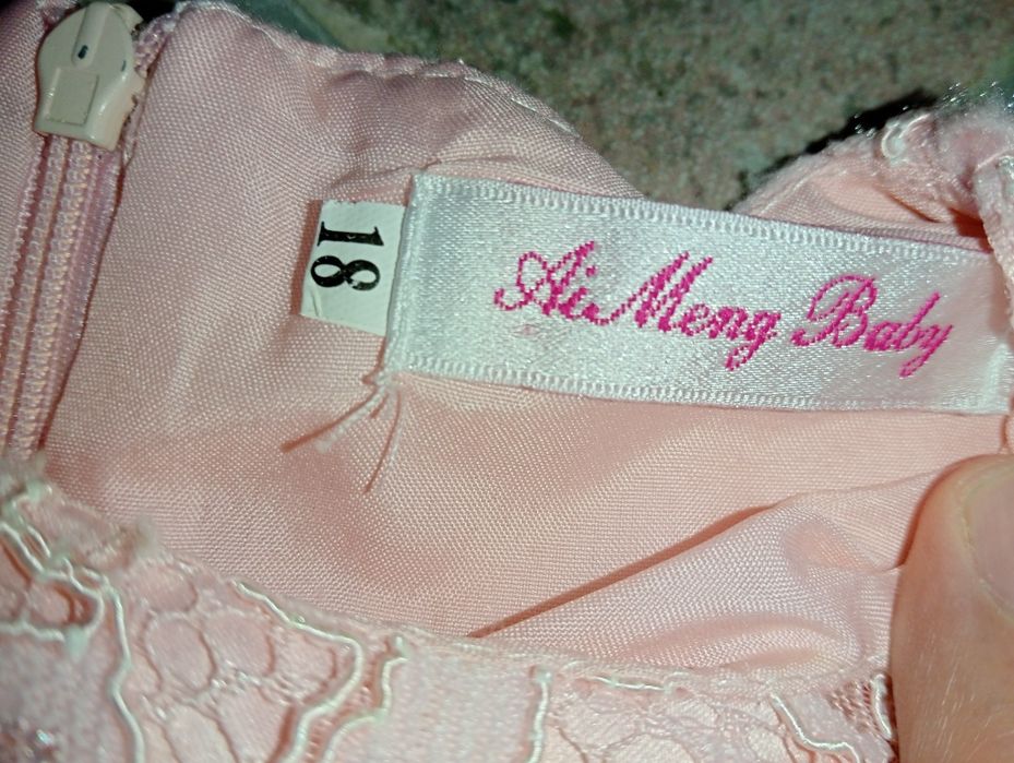 Vestido formal menina