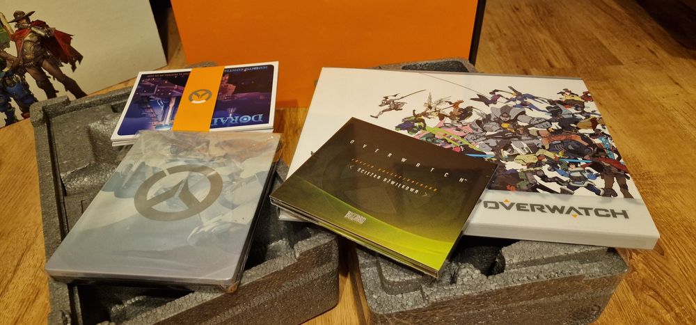 Overwatch ps4 ps5 edycja kolekcjonerska. Idealna. Jak nowa. PL