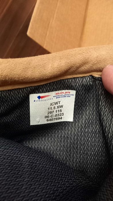 Черевики військові Belleville