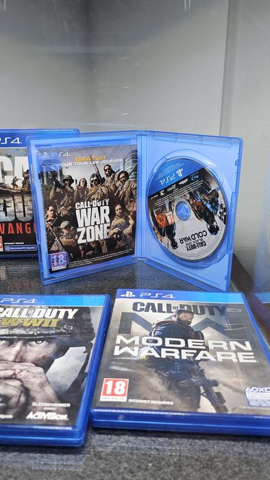 4X Call of Duty Black Ops Cold War Vanguard WWII Modern Warfare PS4