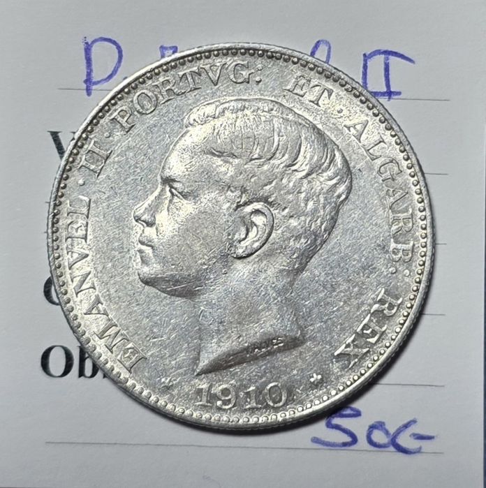 500 reis 1910 Marques de pombal