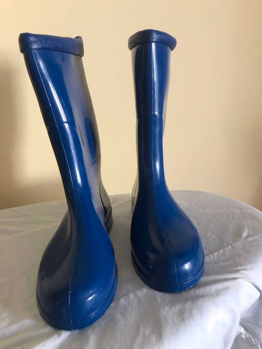 Botins unissexo de criança  (Números: 28 a 32) Azul e Vermelho