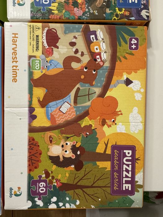 Продам набір дитячих пазлів Dodo