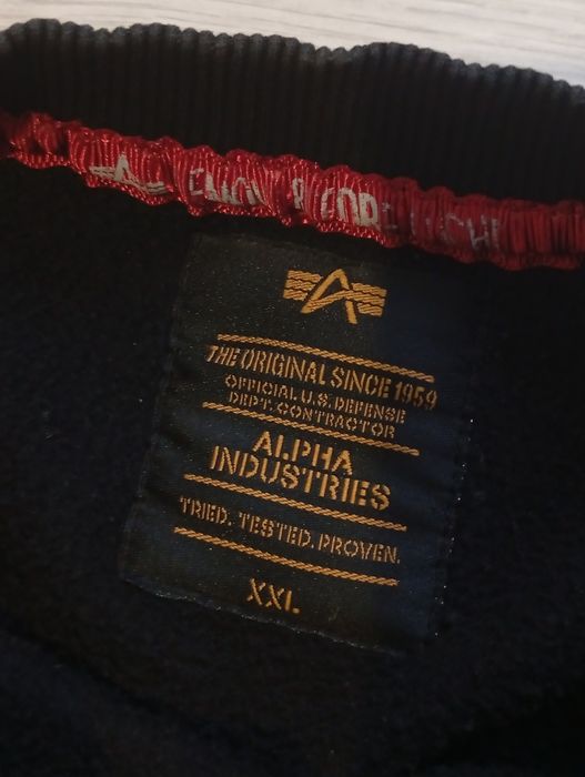 Кофта alpha industries