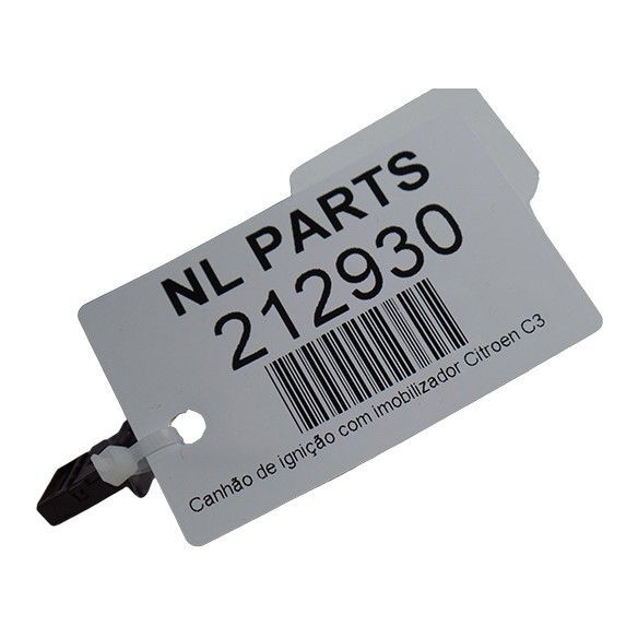 Canhão de ignição com imobilizador Citroen C3 9663123380 (2010 em diante)