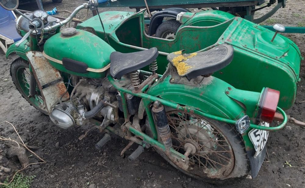 Урал имз мотоцикл коляска м62 мт к750