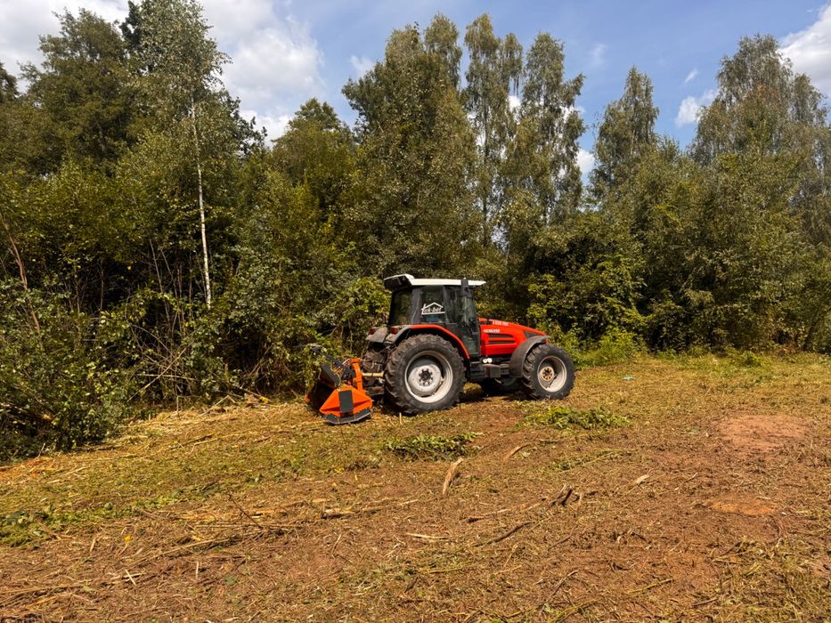 Mulczer czyszczenie działek