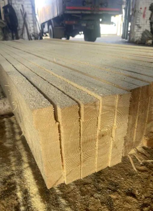 Сухий брус і рейка з дерева 1 гатунку – доставка