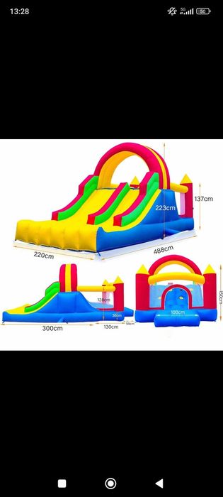 Insuflável para crianças