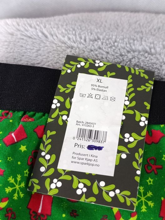 Świąteczne bokserki renifer Merry Christmas nowe XL