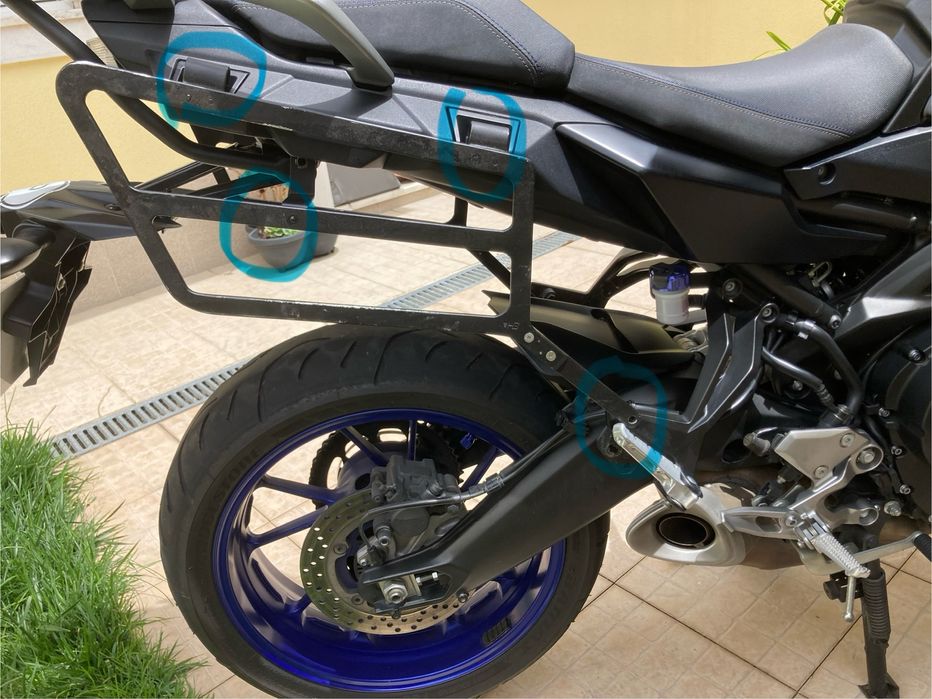 Suportes alforges Yamaha