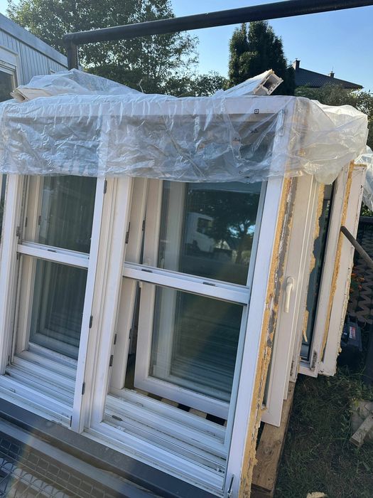 Okna PCV po demontazu ni