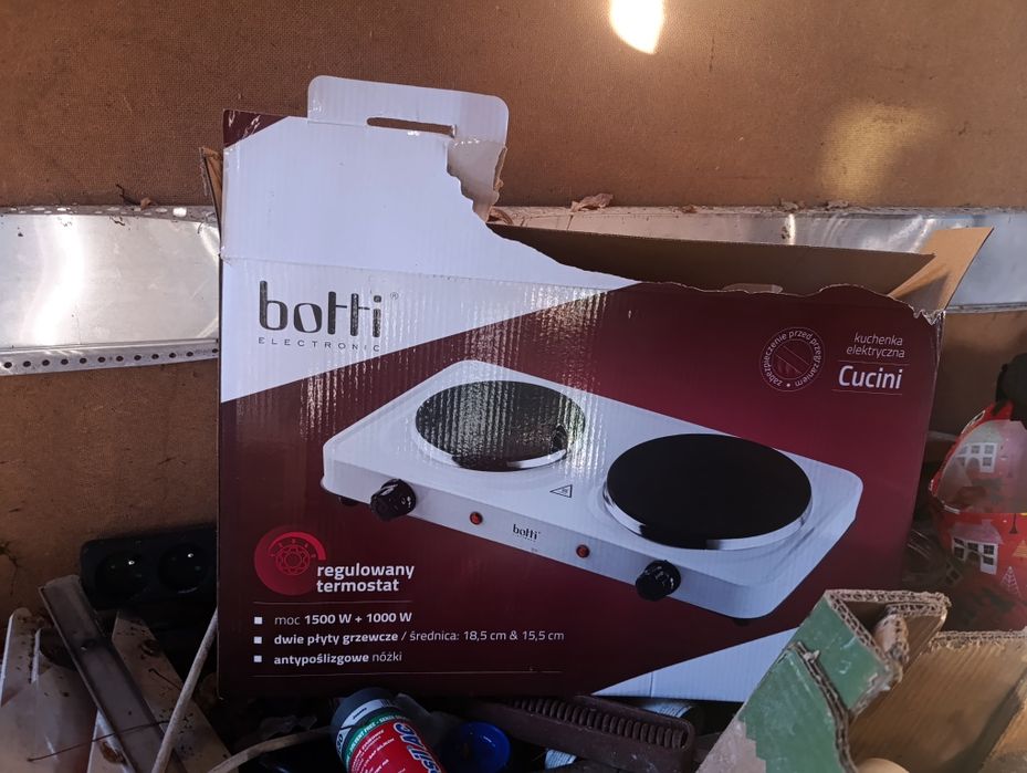 Kuchenka na prąd nowa raz użyta