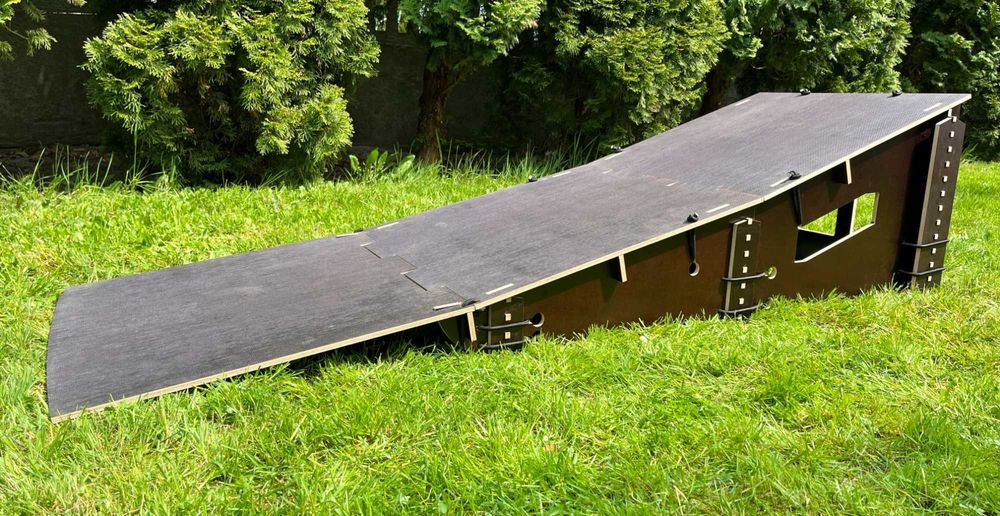 Skocznia Rowerowa Rampa Kicker Hopper MTB Hulajnoga BMX Dirt XC Enduro