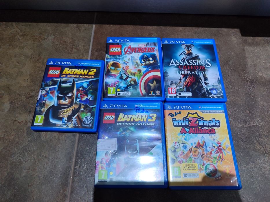 Jogos.  PSPvita exclusivos