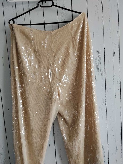Nowe, cekinowe spodnie, cekiny na różne okazje 14