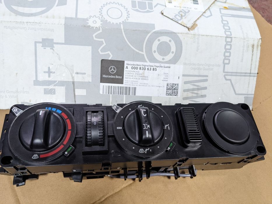 Переключатель печки, Регулятор пічки,Блок печки,Мерс Спринтер CDI