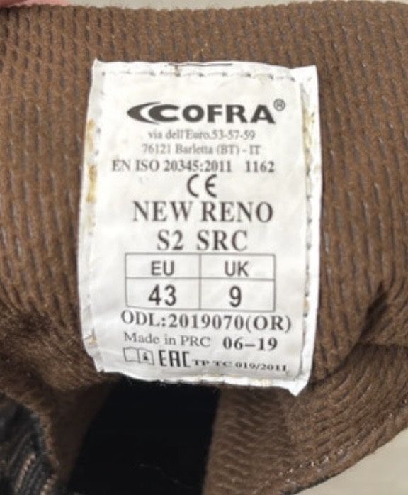 Buty robocze Cofra