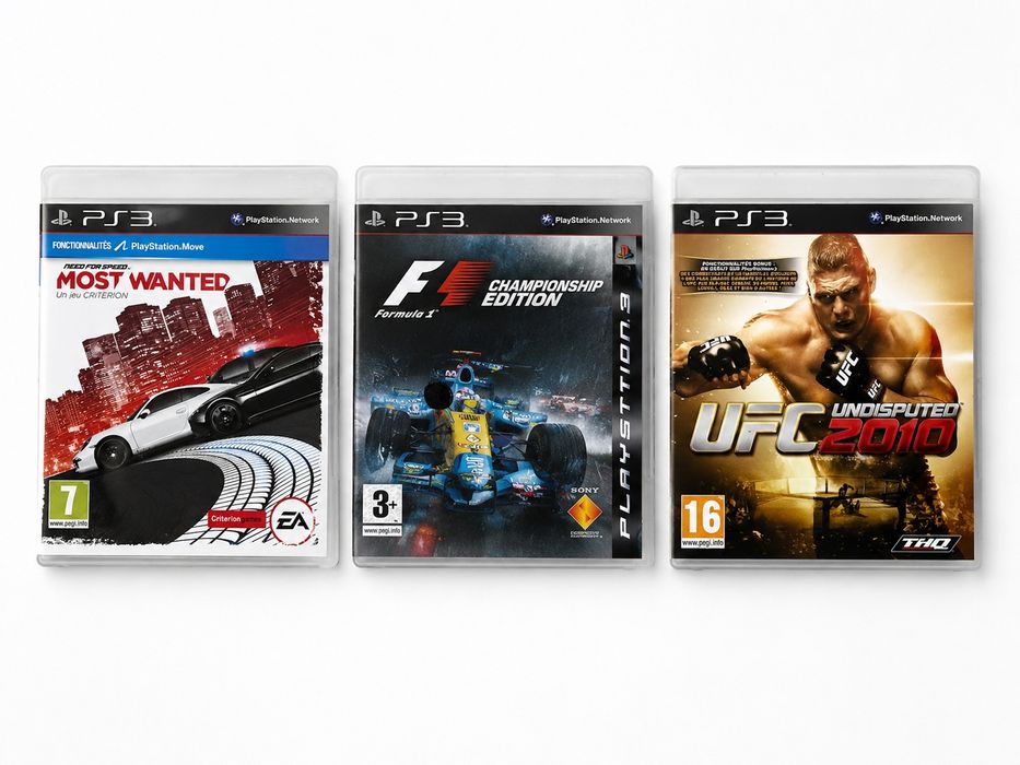 Lote 3 jogos ps3