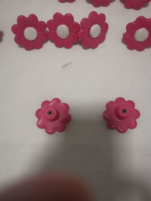 Puchadores em forma de flor