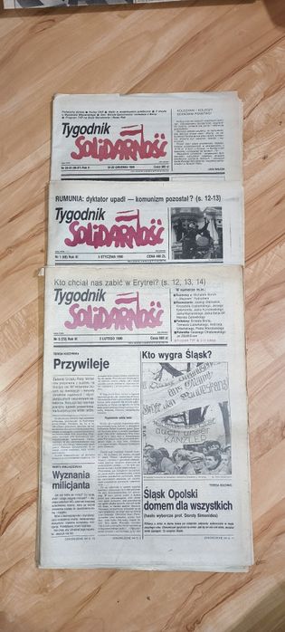 Tygodnik Solidarność 1981/1989/1990, Tygodnik Gdański Solidarność 1989
