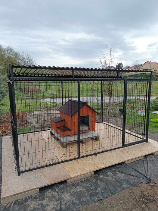 Kojec dla psa 3x2m. Panel3D, szybka realizacja!