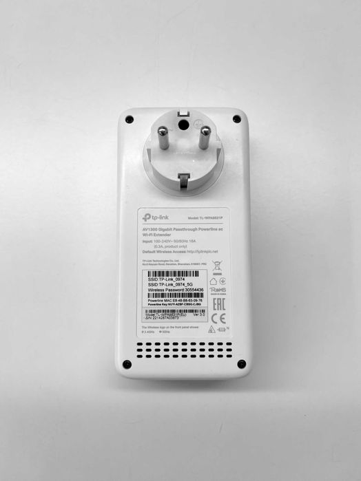 TP-Link AV1300 Gigabit Passthrough Powerline AC Wi-Fi Extender