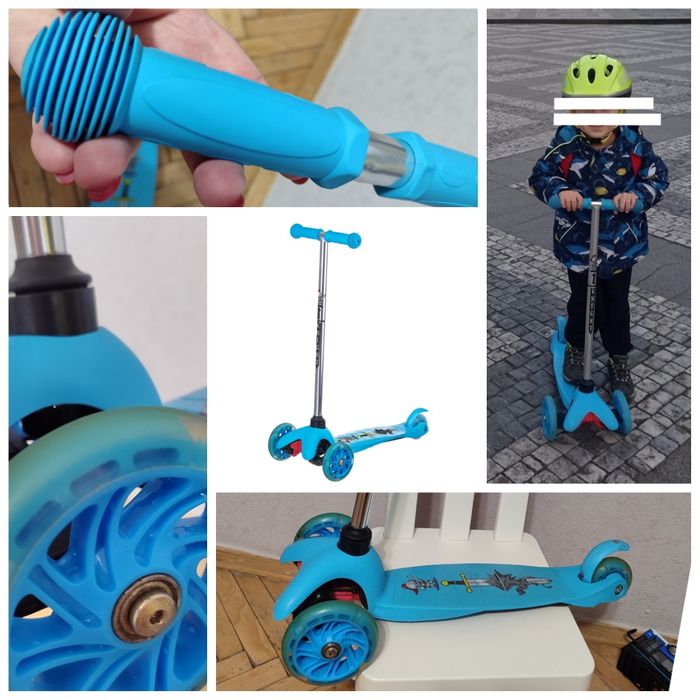 Легкий дитячий самокат Profilite SCOOTER SMALL . Для дитини до 110 см