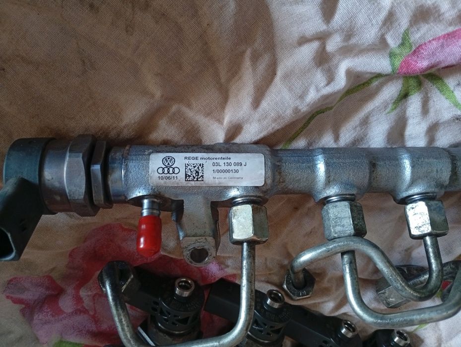 Паливний насос, форсунки, рампа. Volkswagen