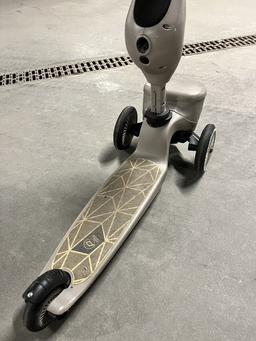 Hulajnoga jezdik 2w1 Scoot and Ride Brown Lines