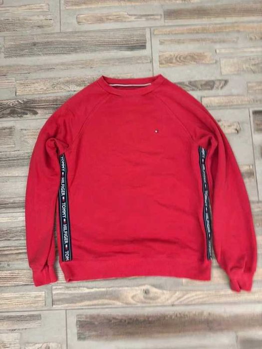 Tommy Hilfiger Czerwona bluza