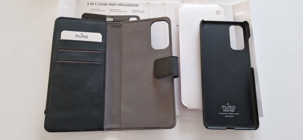 Etui magnetyczne PURO portfel na telefon Samsung Galaxy S20