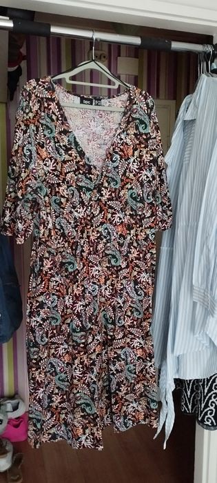 Sukienka 48/50 kieszenie bawełna bodyflirt od Bonprix