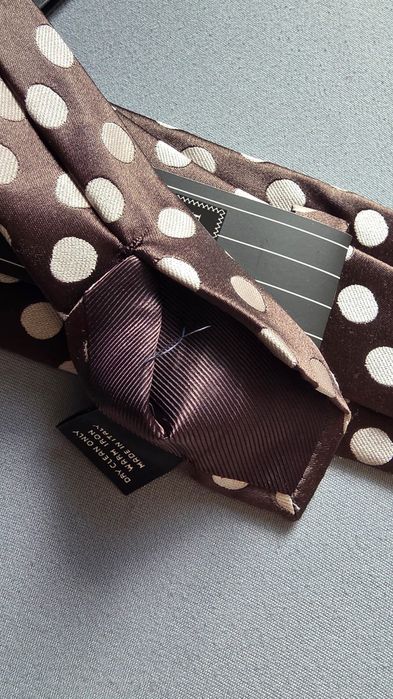 Krawat jedwabny Ermenegildo Zegna