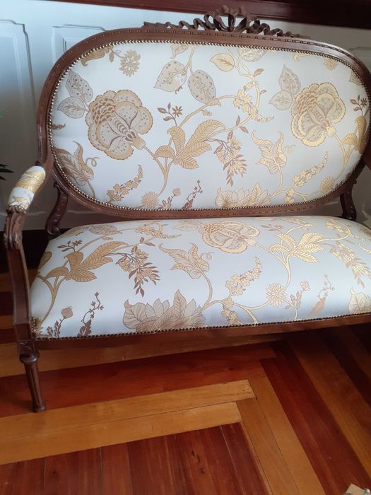 Canapé antigo,  1900