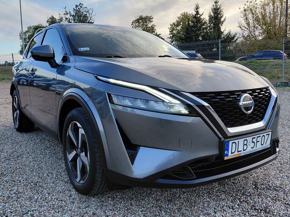 Nissan Qashqai Salon PL, 1 włas, bezwyp., Kamery 360, Navi, automat