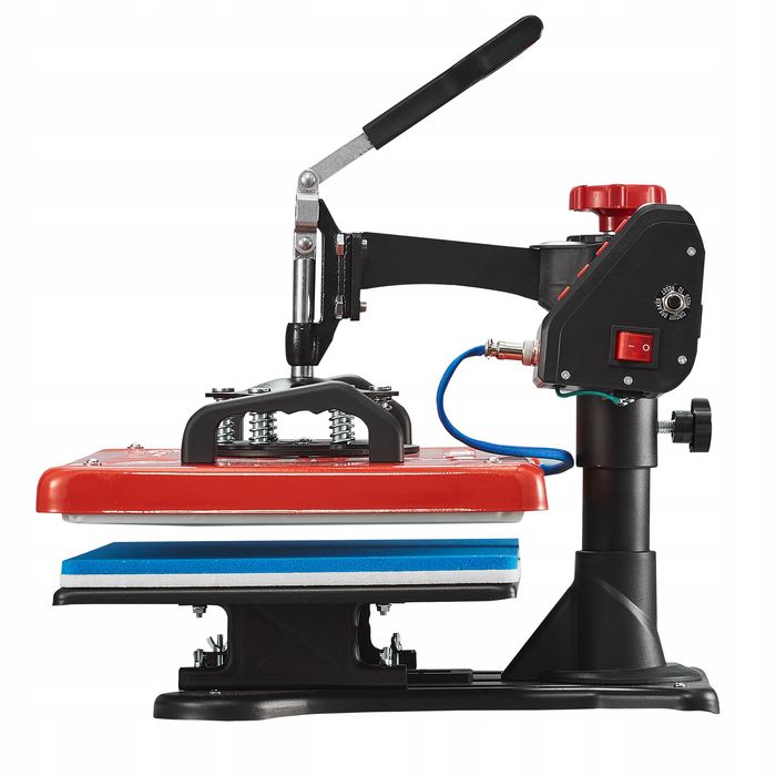 Prasa termiczna VEVOR 38X30 cm 10 W 1 czerwona