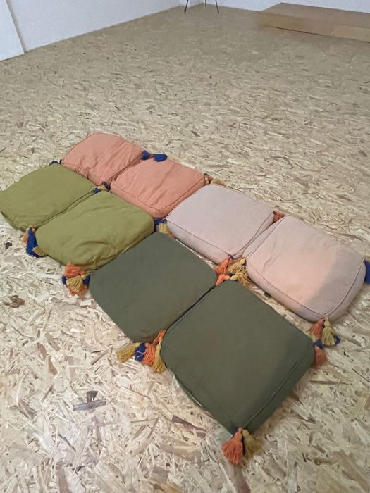 Coxins de chão da Hôma várias cores