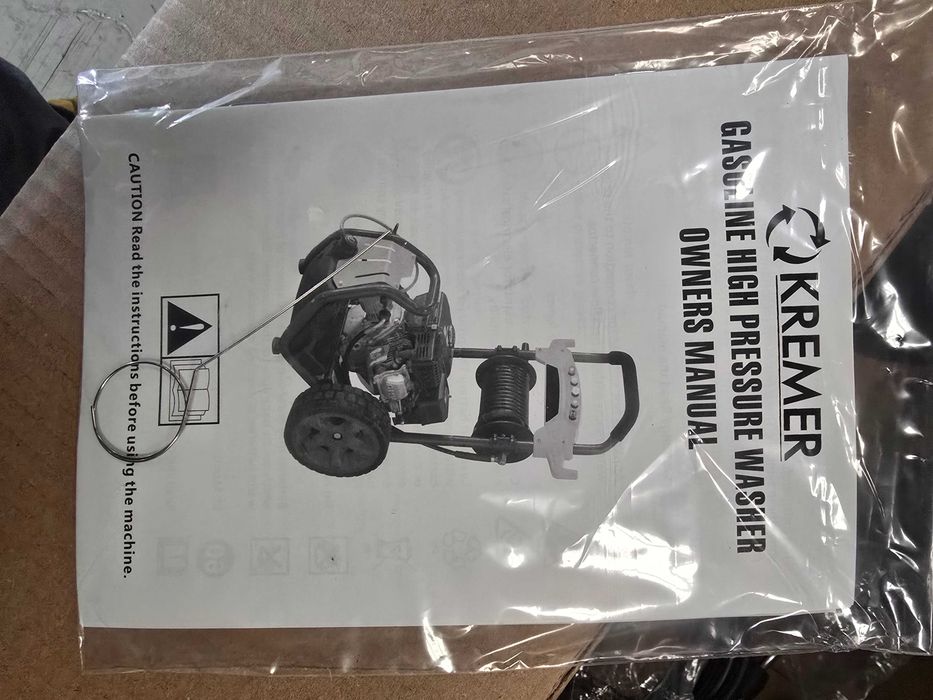 Lavadora alta pressão gasolina Kremer KR200H 170 bar 7HP nova