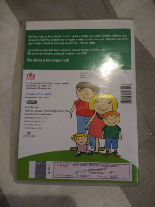 DVD: Movie "Learn English with Ana", Ages 4–864751244975105121